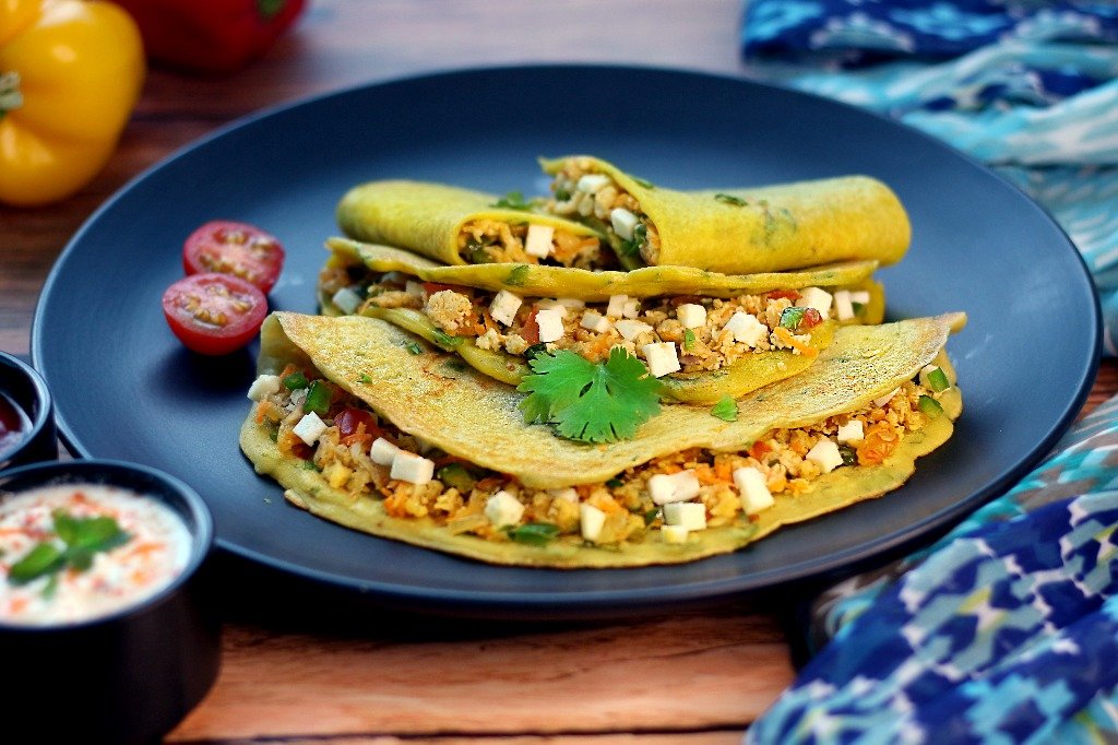 Veg Healthy Chilla Meal For Daily subscriptions